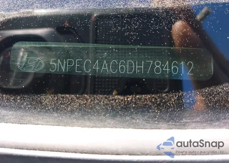 2013 Hyundai Sonata Se z USA, uszkodzony, nr VIN 5NPEC4AC6DH784612